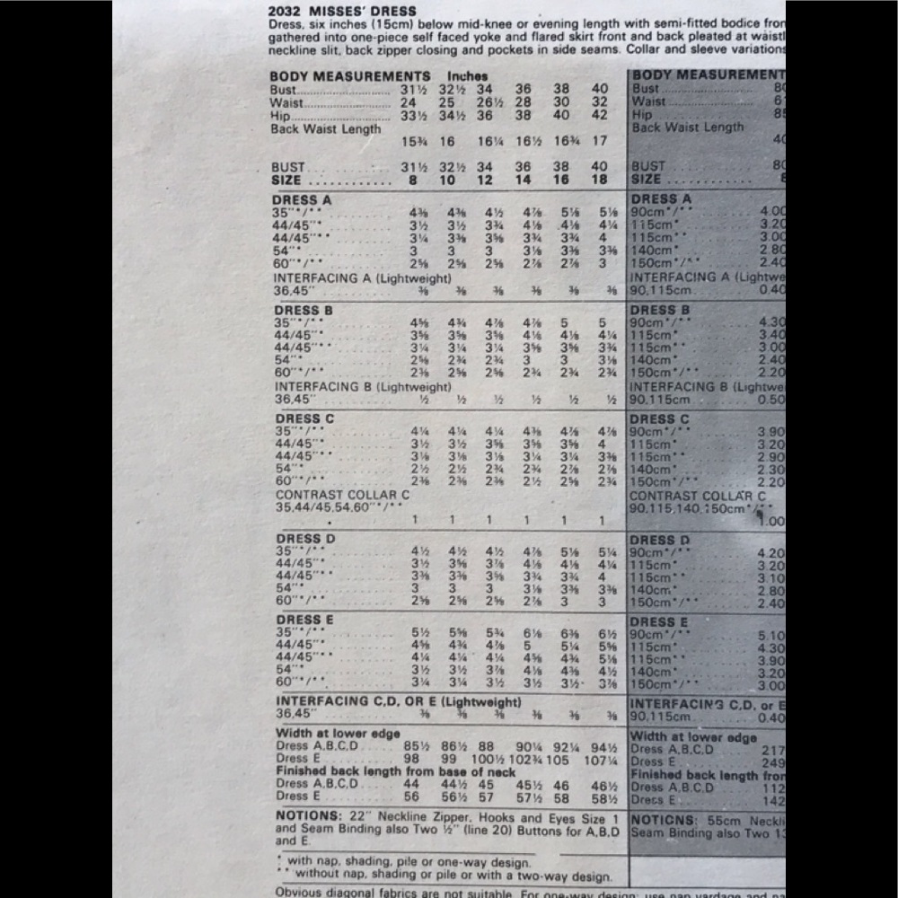 VTG Vogue Pattern - Picture 4 of 6